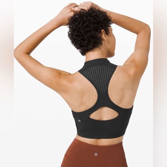 Lululemon Unleash Strength Sports Bra Medium Support, B/C Cup Sz 4 - Picture 1 of 10